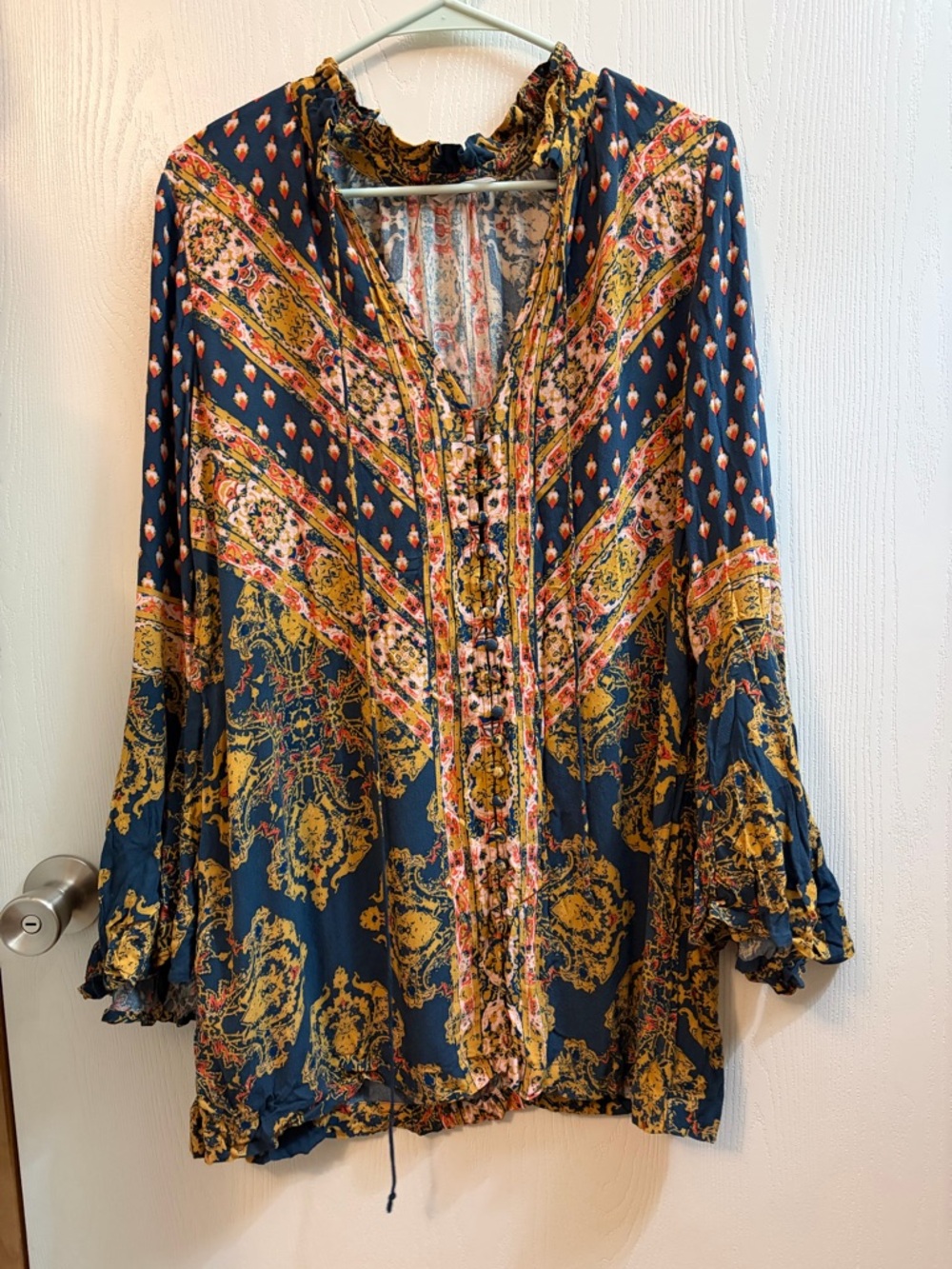 Free People Magic Mystery Boho Tunic Size Small - Picture 2 of 10